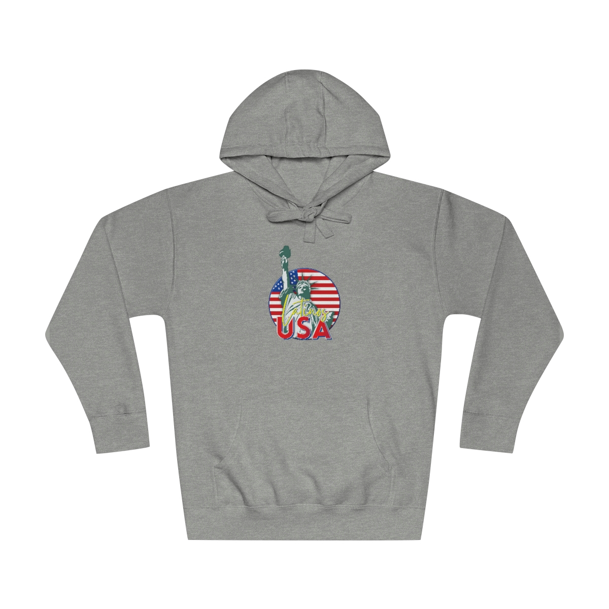 Unisex Fleece Hoodie Latinos USA Liberty